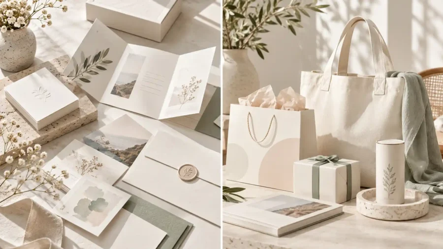 Cloud Dancer kombinerad med moderna färger för varumärke och design